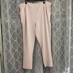 Falls Creek long, pale pink dress pants.